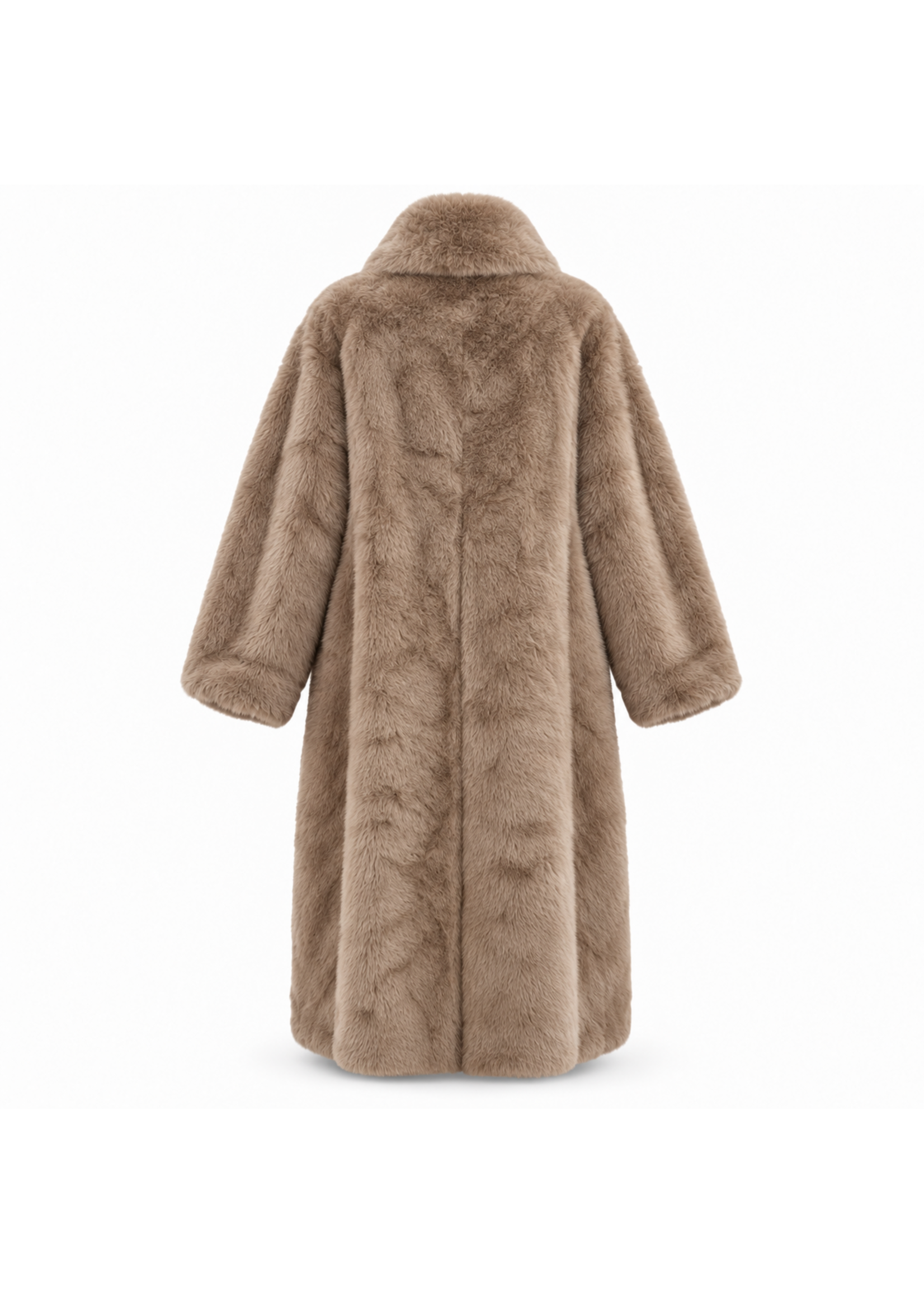 C'est Moi Long Faux Fur Coat