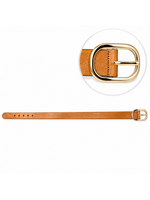 Medike Landes Inc. Genuine Leather TAN BELT Made in Canada