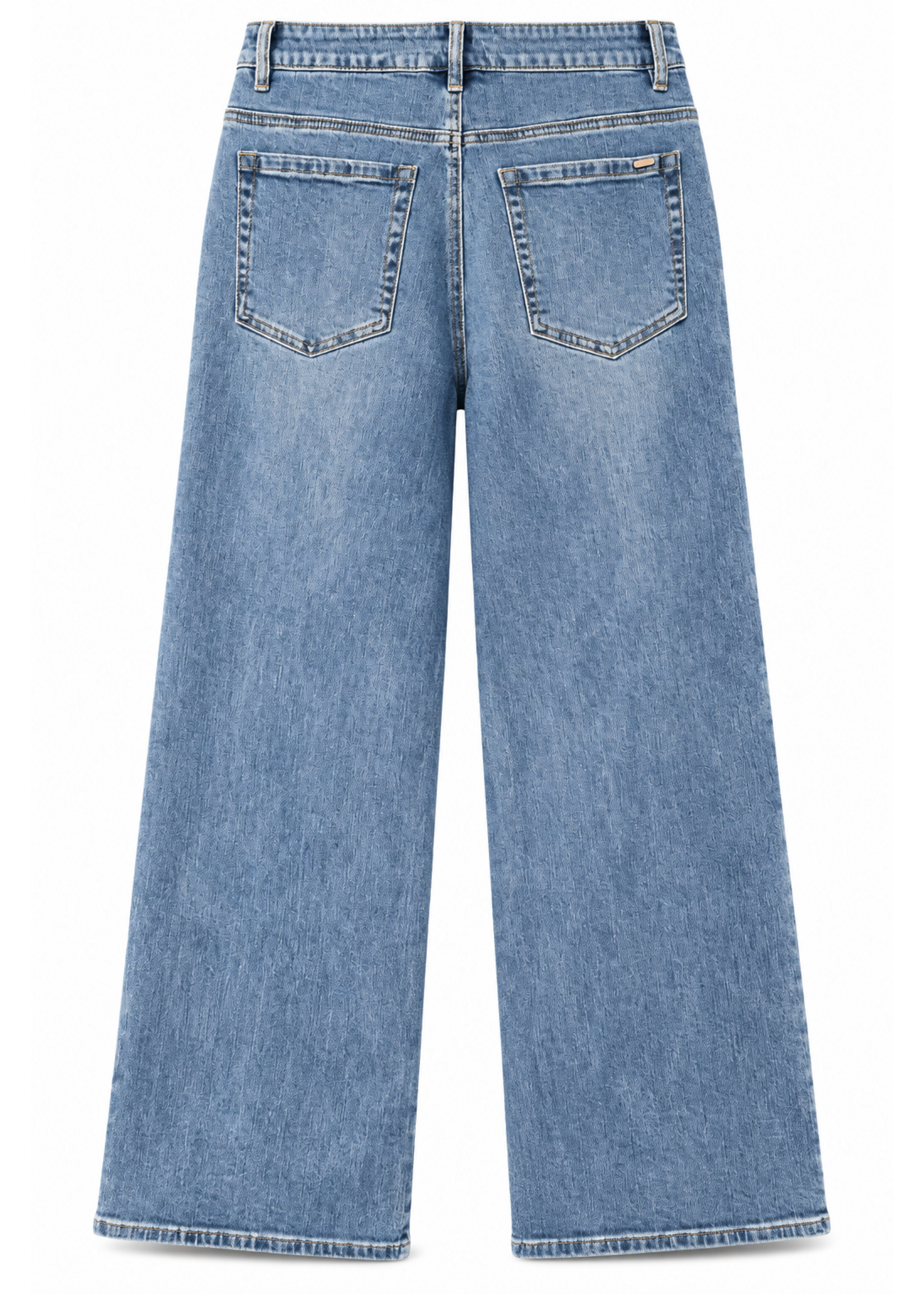 Lois Blackbull Apparel Luna Wide High Waist Wide Leg Reg