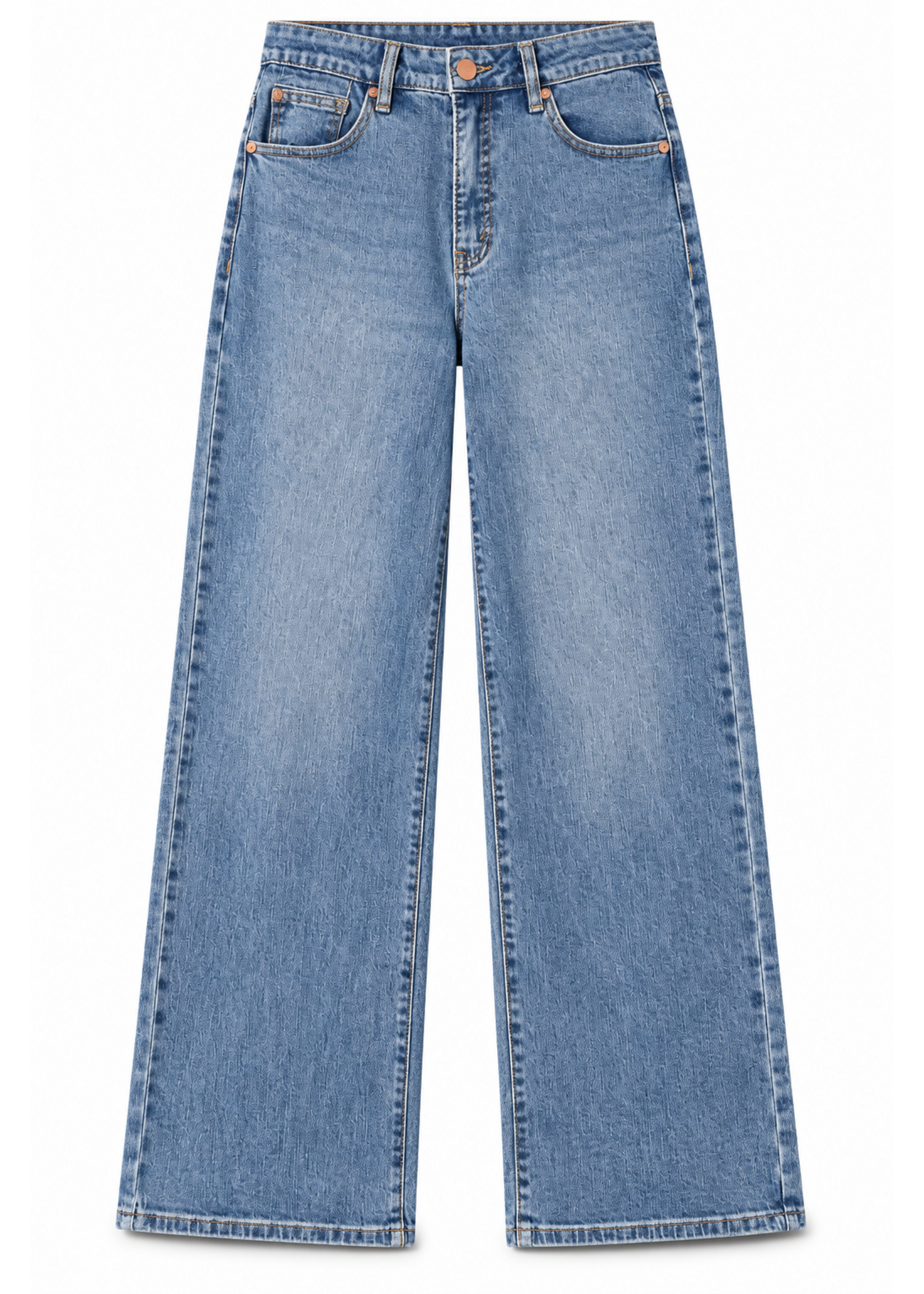 Lois Blackbull Apparel Luna Wide High Waist Wide Leg Reg