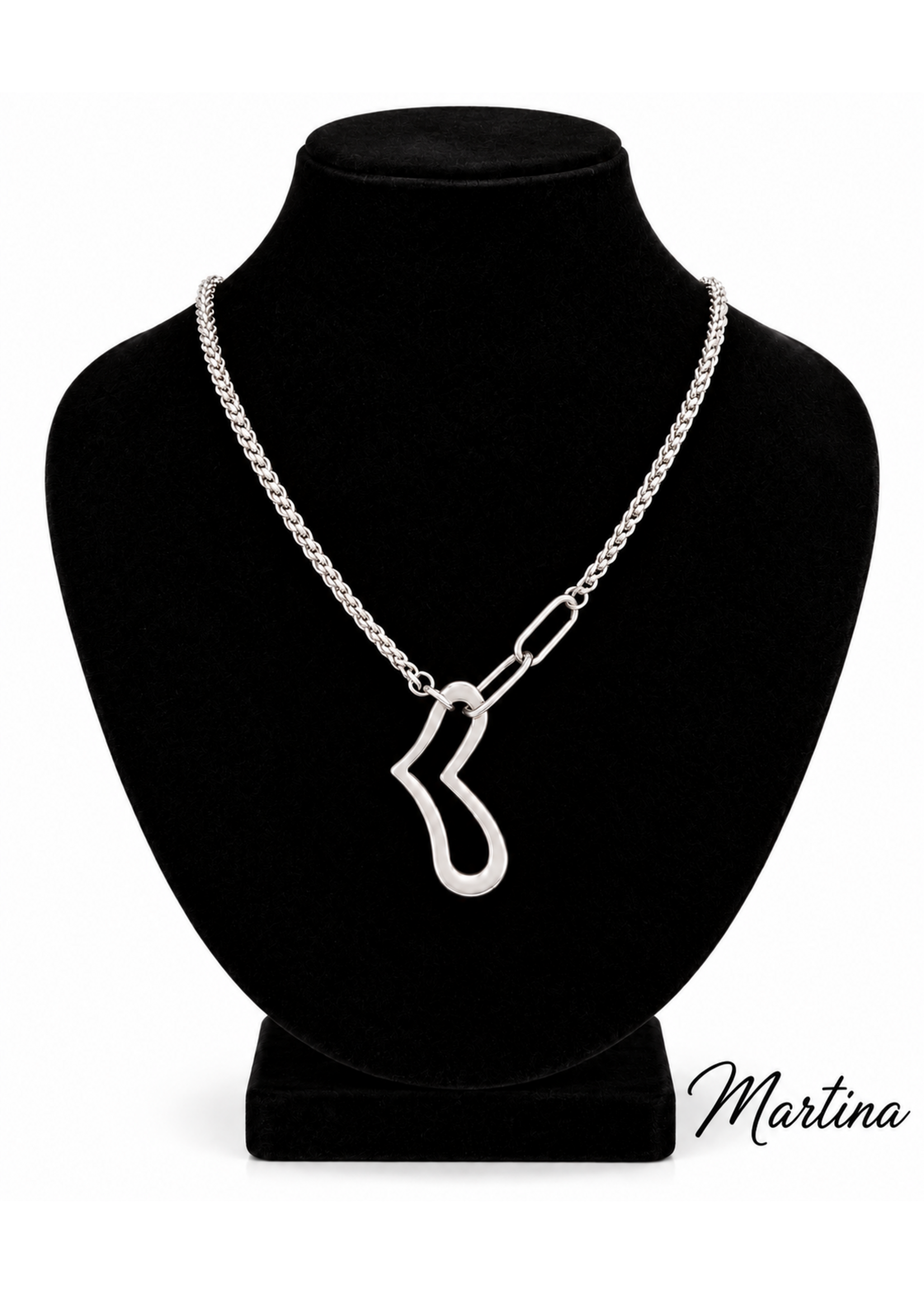 J+J Stainless Steel Made in Canada Necklace