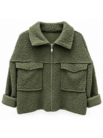 Mamma Mia from Italy Mamma Mia Sherpa Jacket