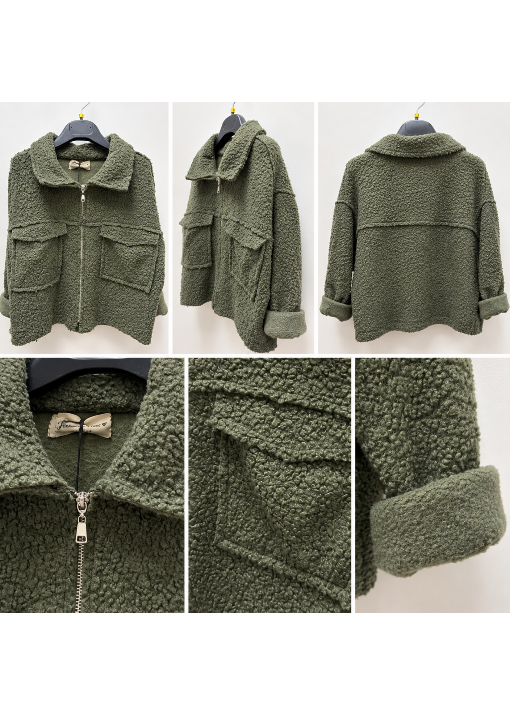 Mamma Mia from Italy Mamma Mia Sherpa Jacket