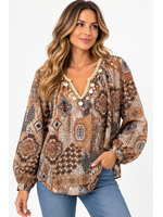 Multi Color Embelished  Blouse