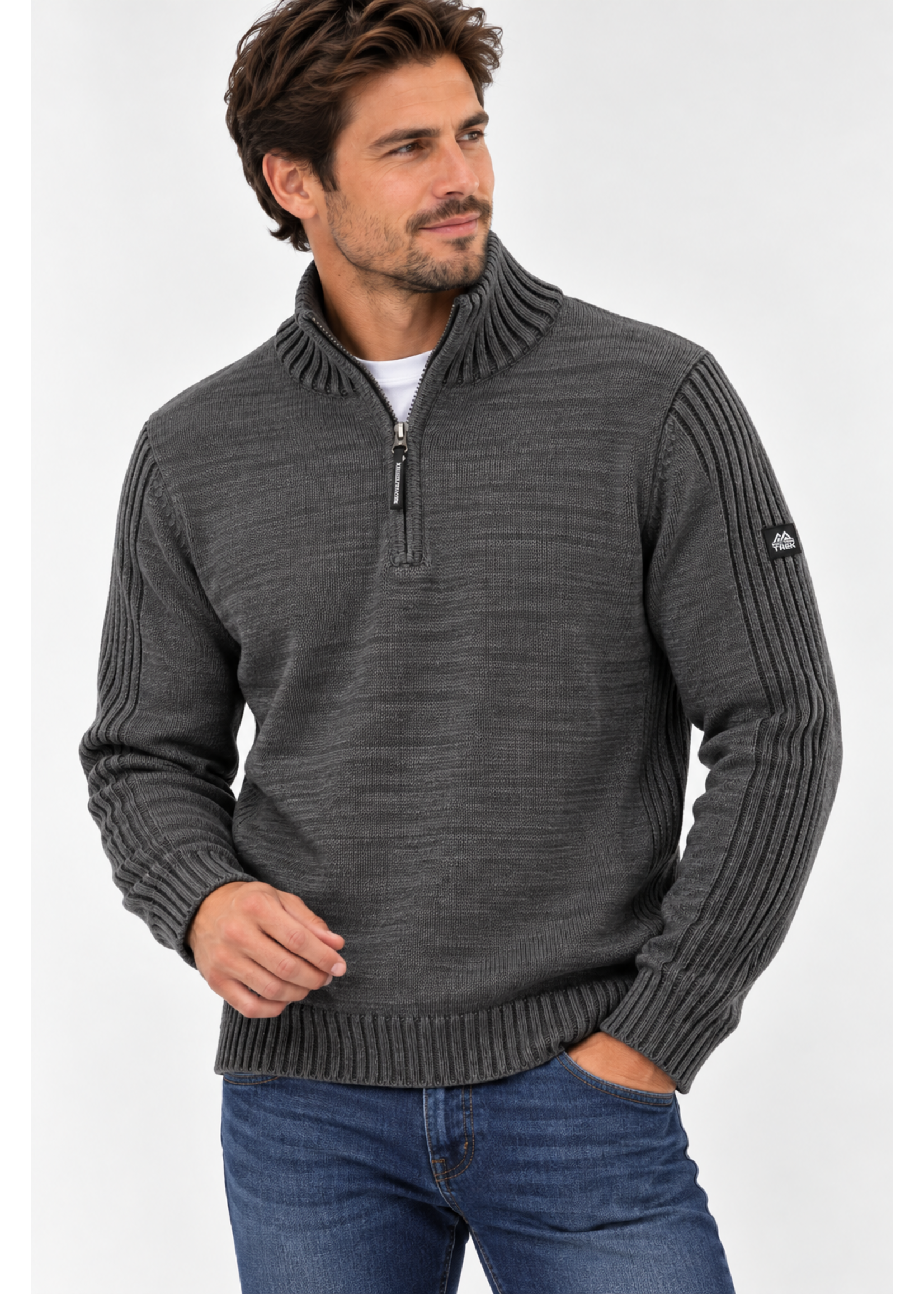 Northern Trek Men's 1/4 Zip Sweater