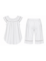 2 pc set short sleeves