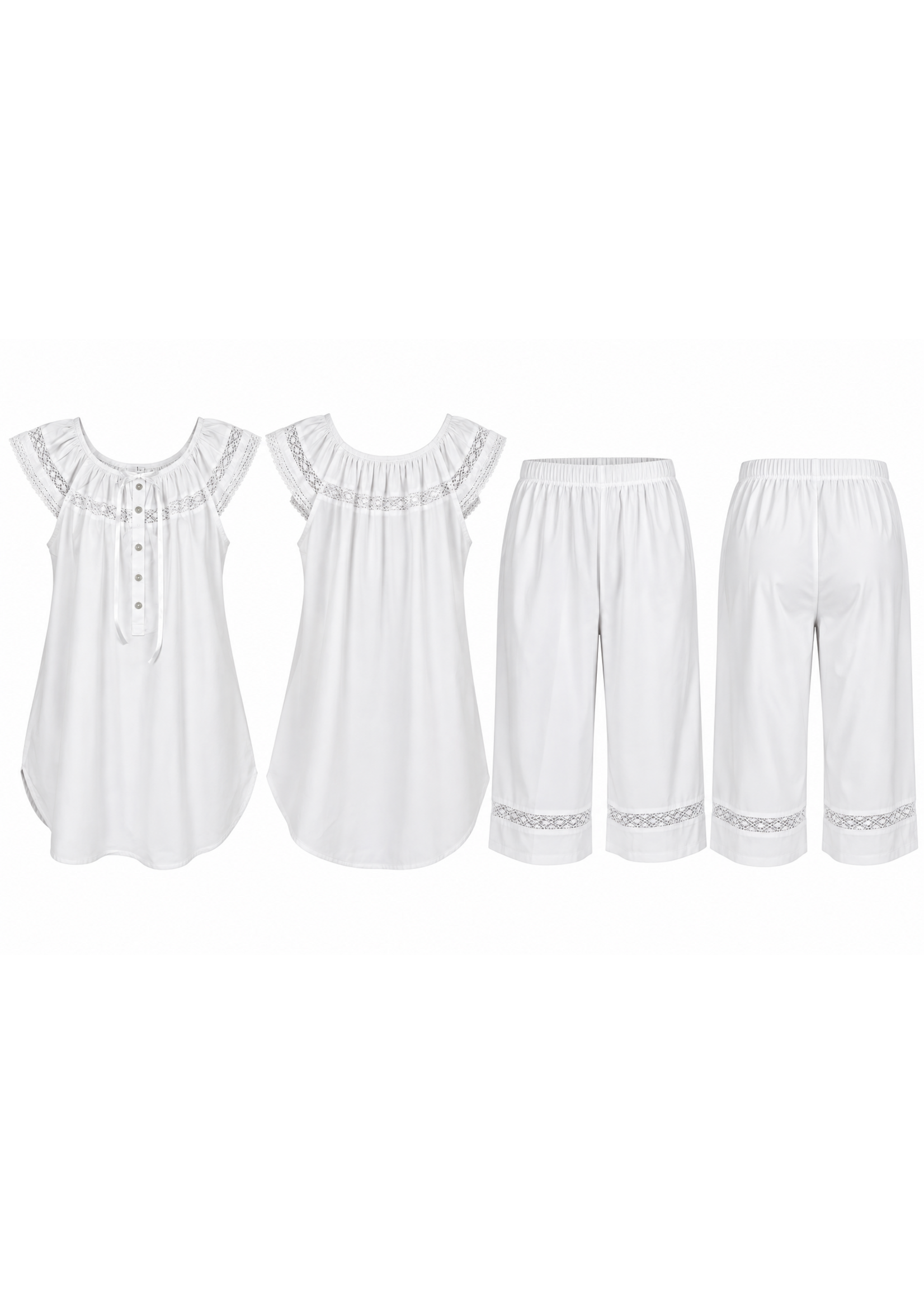 2 pc set short sleeves