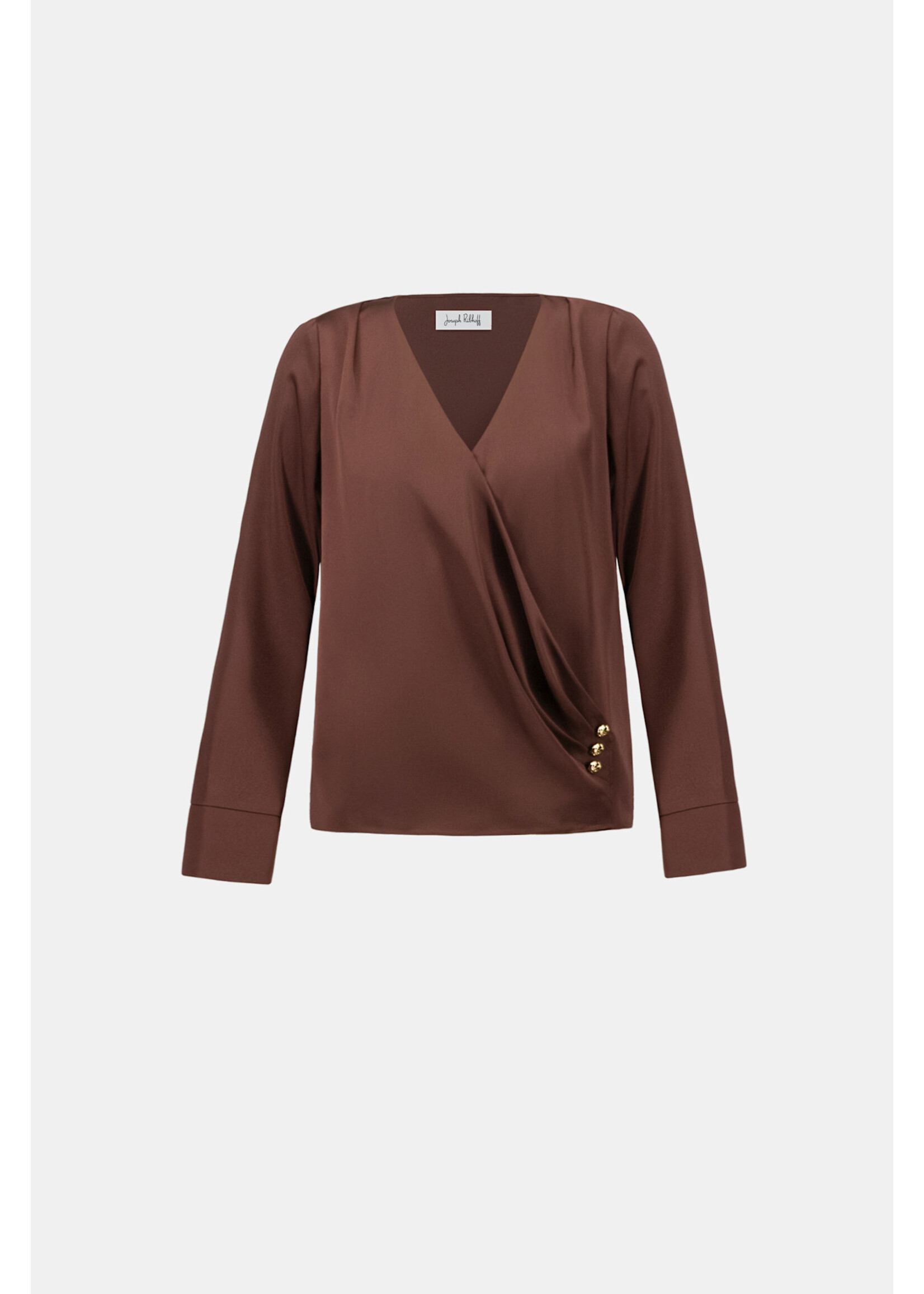 Joseph Ribkoff Joseph Ribkoff Recycled Satin Wrap Top