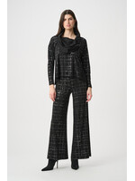 Joseph Ribkoff Joseph Ribkoff Plaid Wide Leg Pants