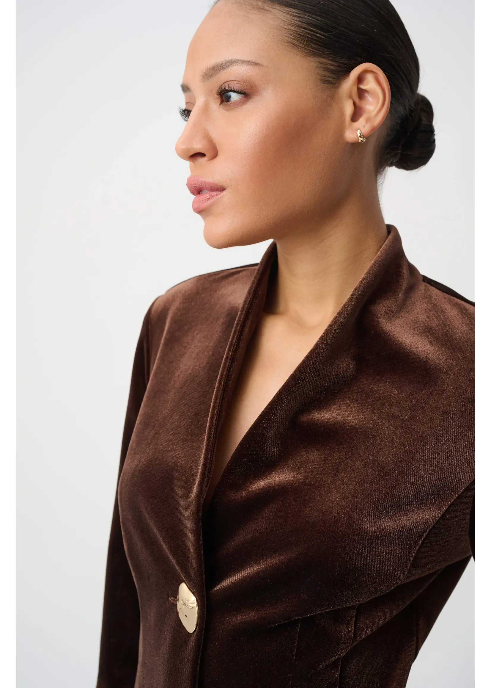 Joseph Ribkoff Joseph Ribkoff Velvet Fitted Blazer