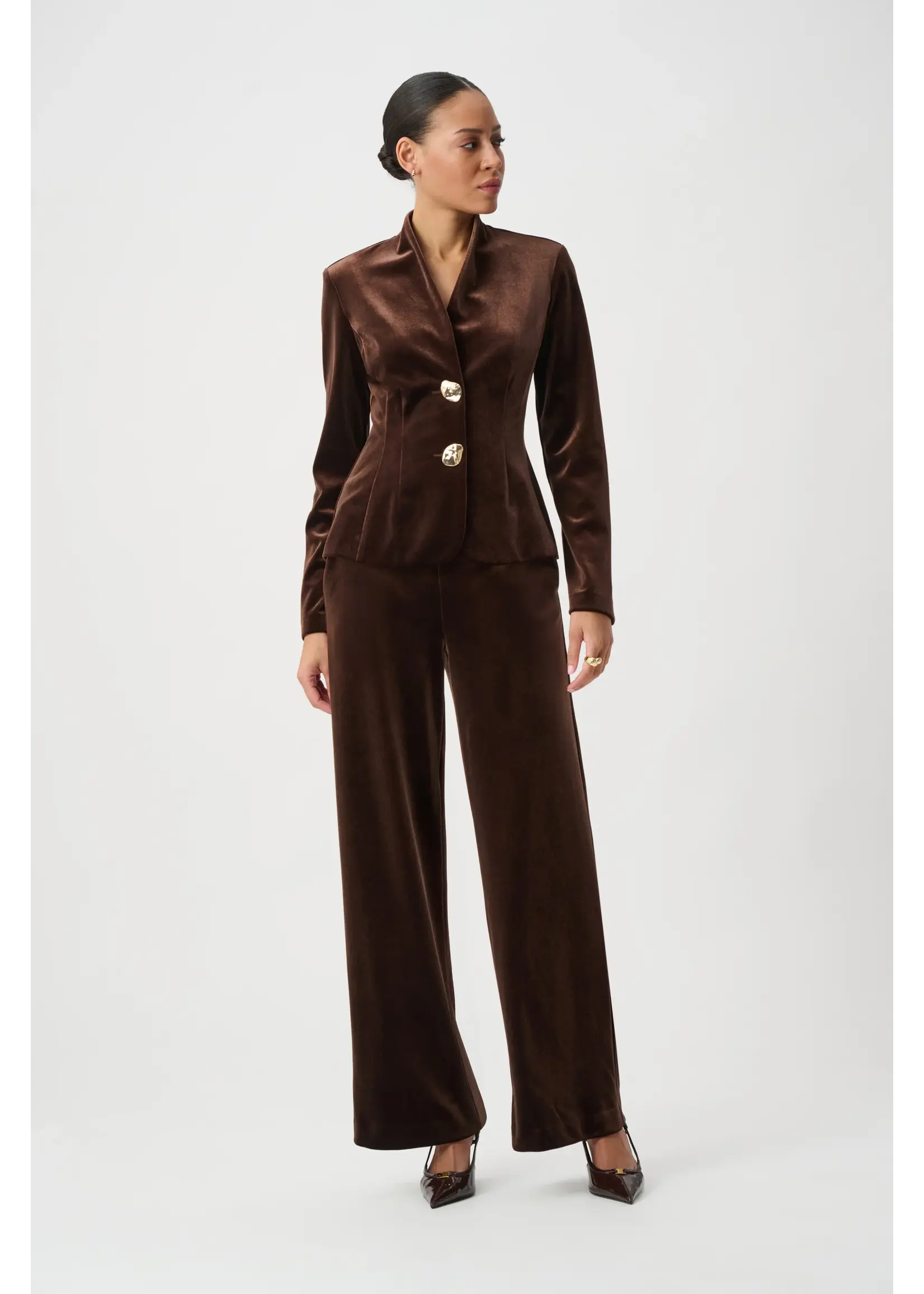 Joseph Ribkoff Joseph Ribkoff Velvet Fitted Blazer