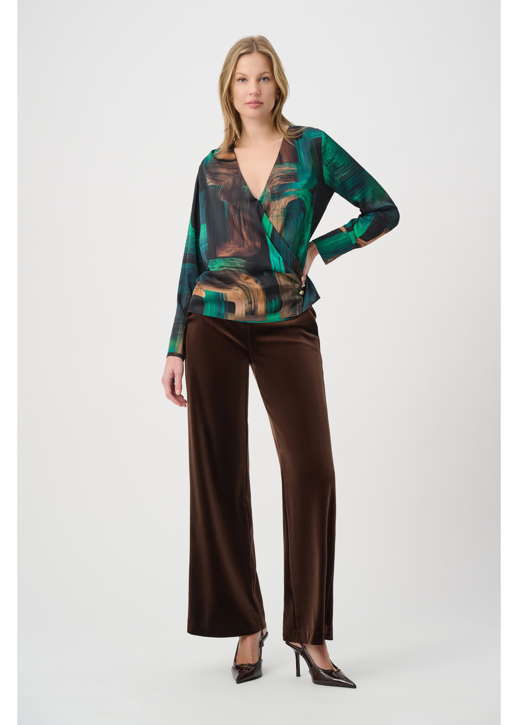 Joseph Ribkoff Joseph Ribkoff Formal Wide Leg Trousers
