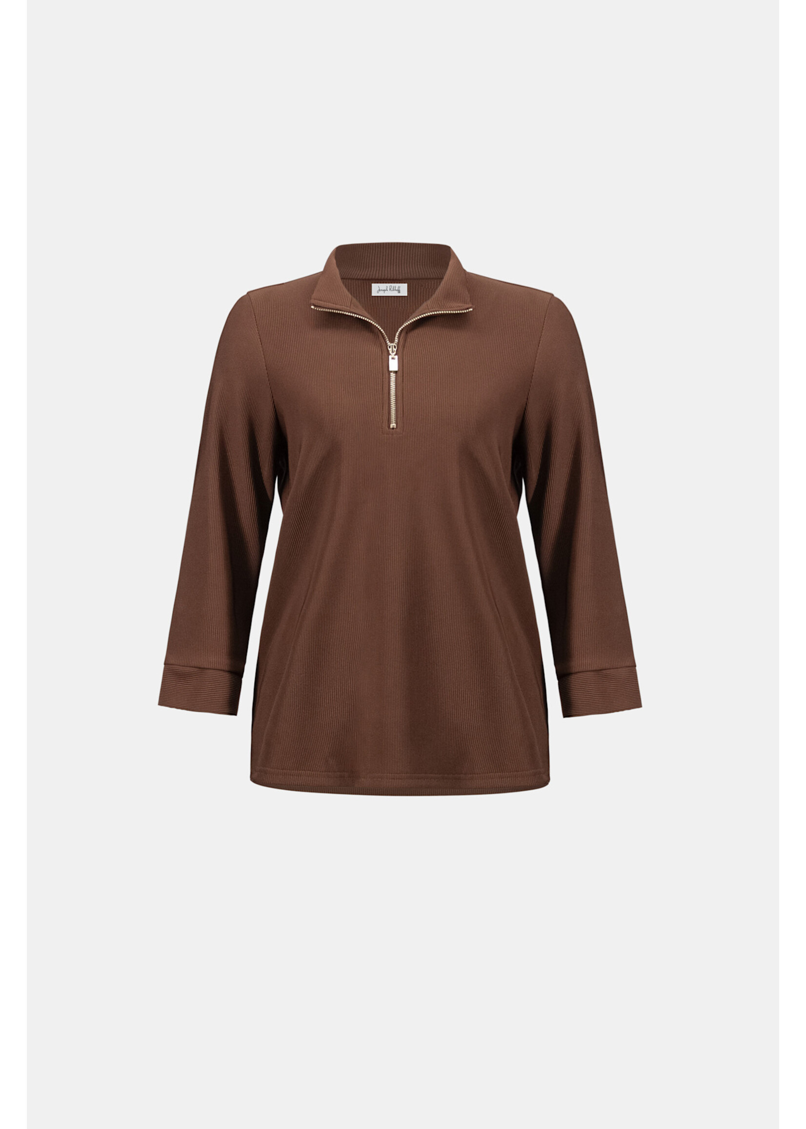 Joseph Ribkoff Joseph Ribkoff Rib Knit Half Zip Top