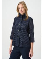 Joseph Ribkoff Joseph Ribkoff Tone-on-Tone Soutache Jacket