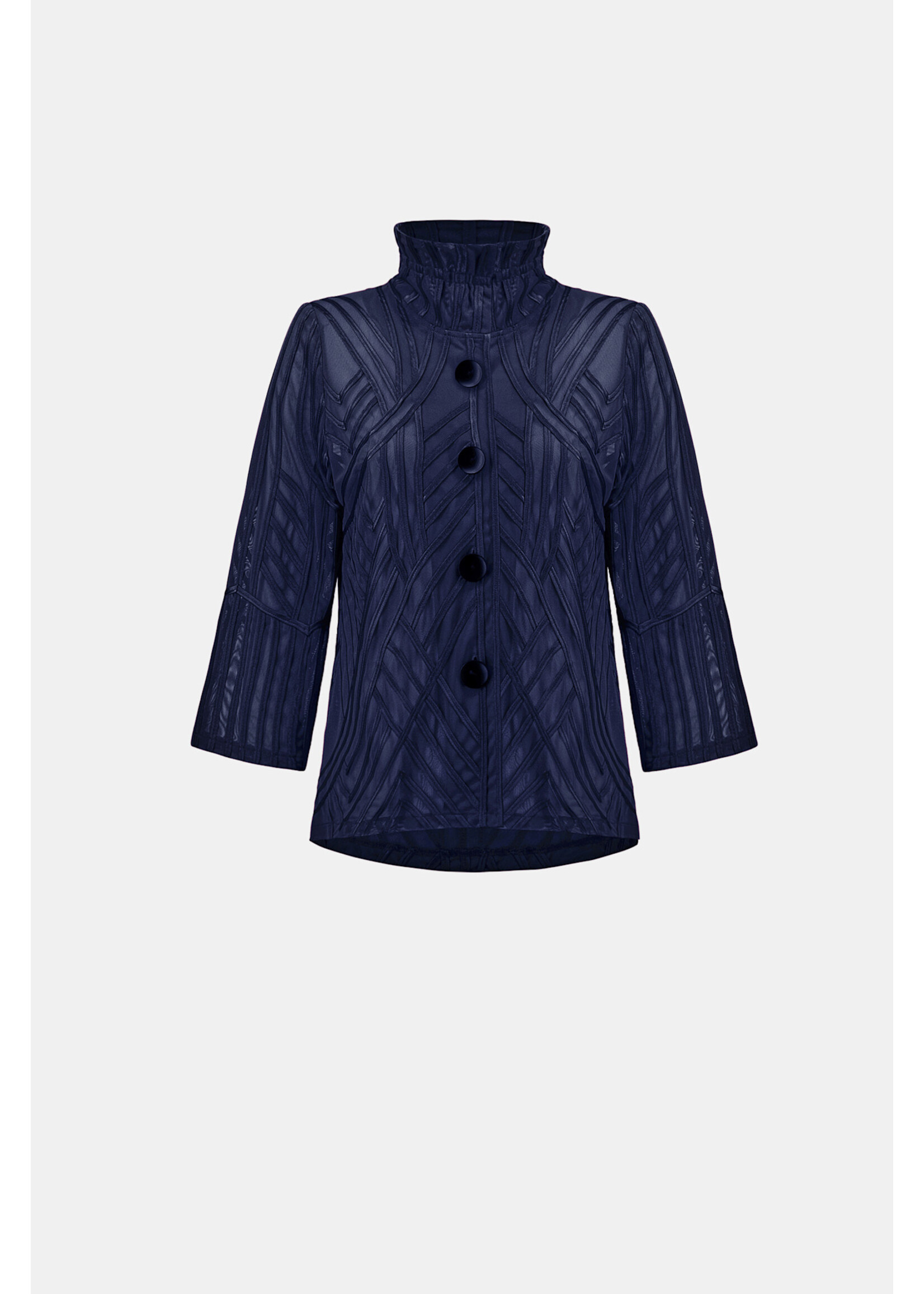 Joseph Ribkoff Joseph Ribkoff Tone-on-Tone Soutache Jacket