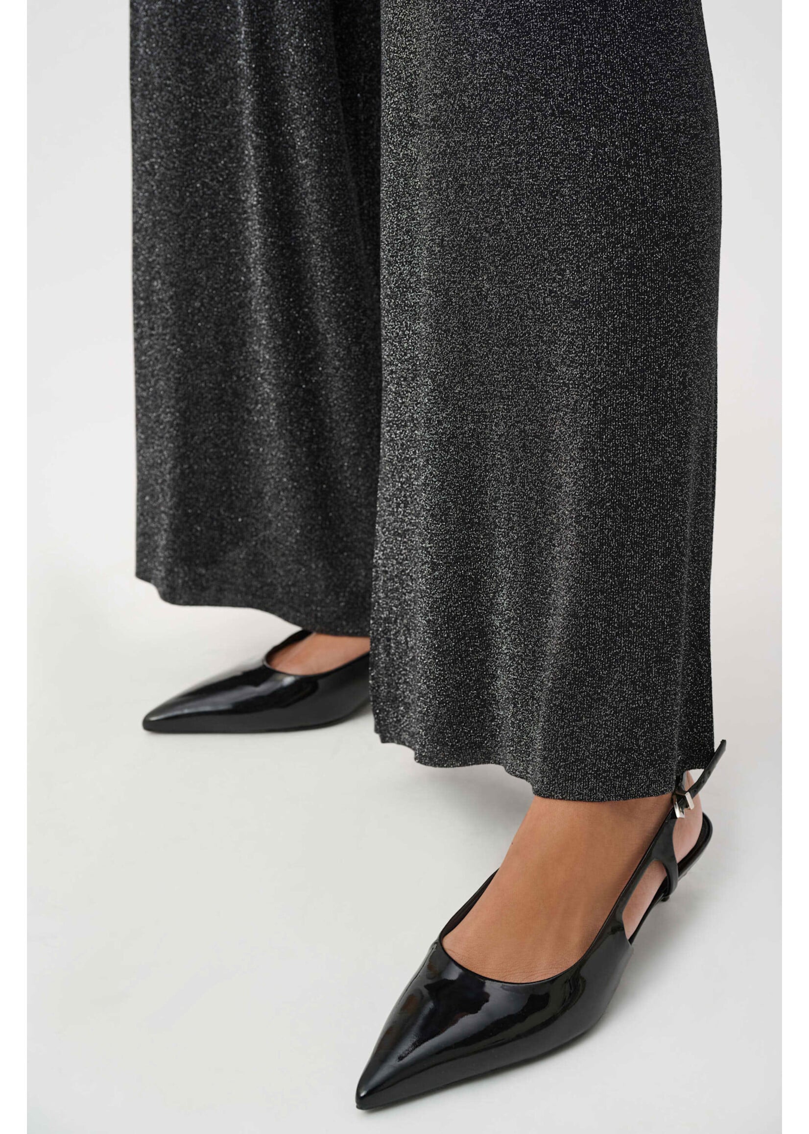 Joseph Ribkoff Joseph Ribkoff Lurex Sweater Wide Leg Pants