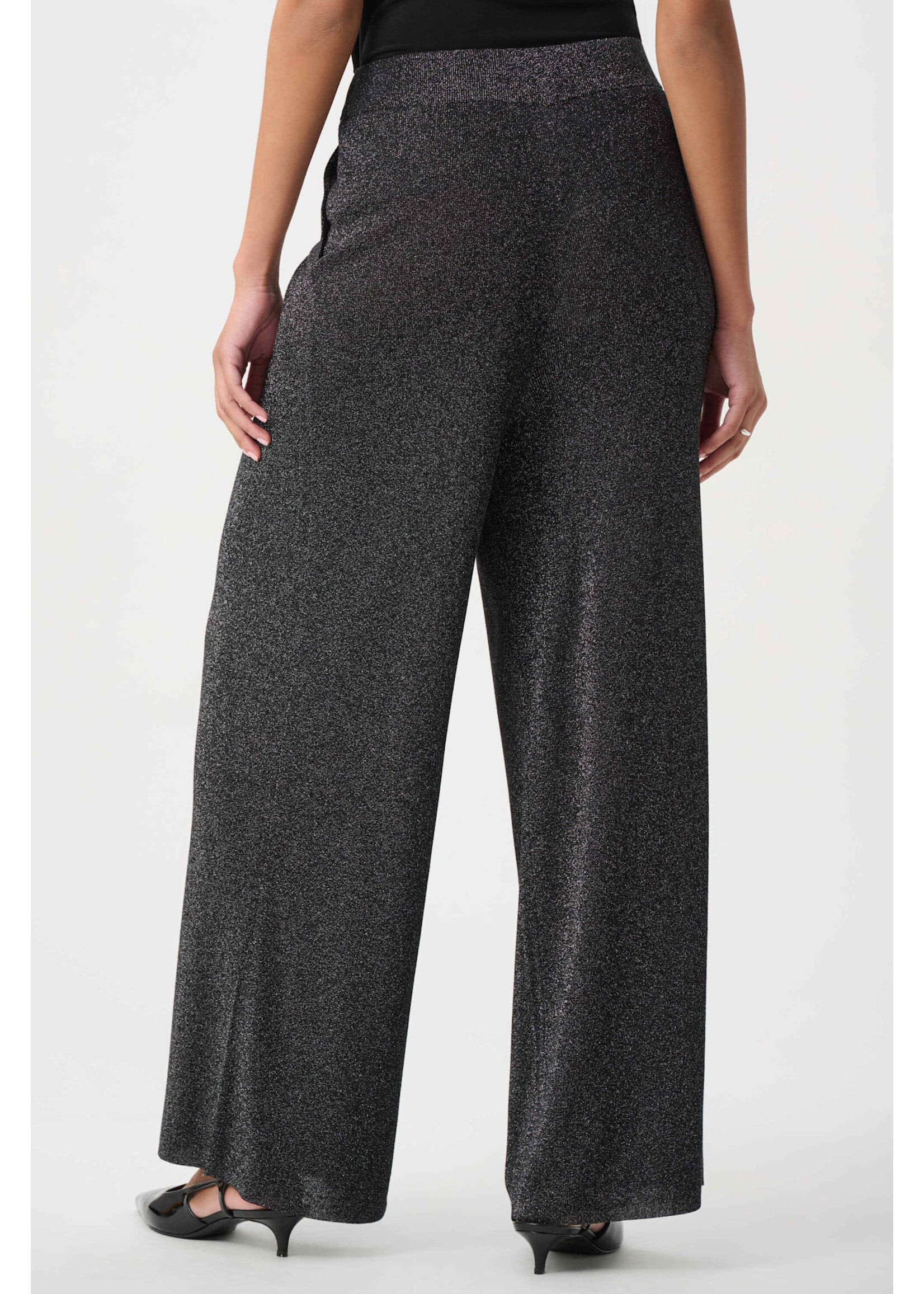 Joseph Ribkoff Joseph Ribkoff Lurex Sweater Wide Leg Pants