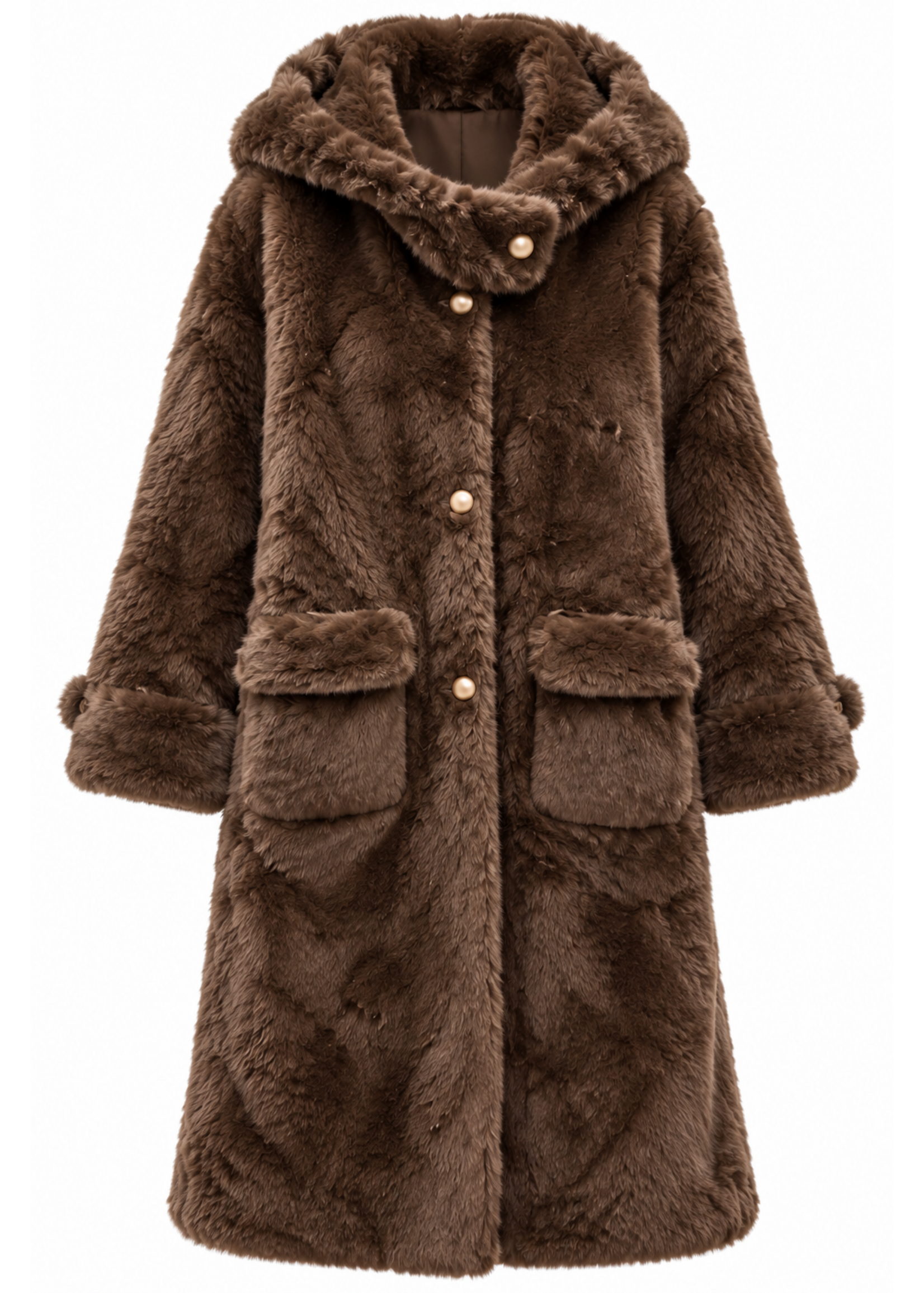 Tom & Eva Tom & Eva Heavy Faux Fur Coat