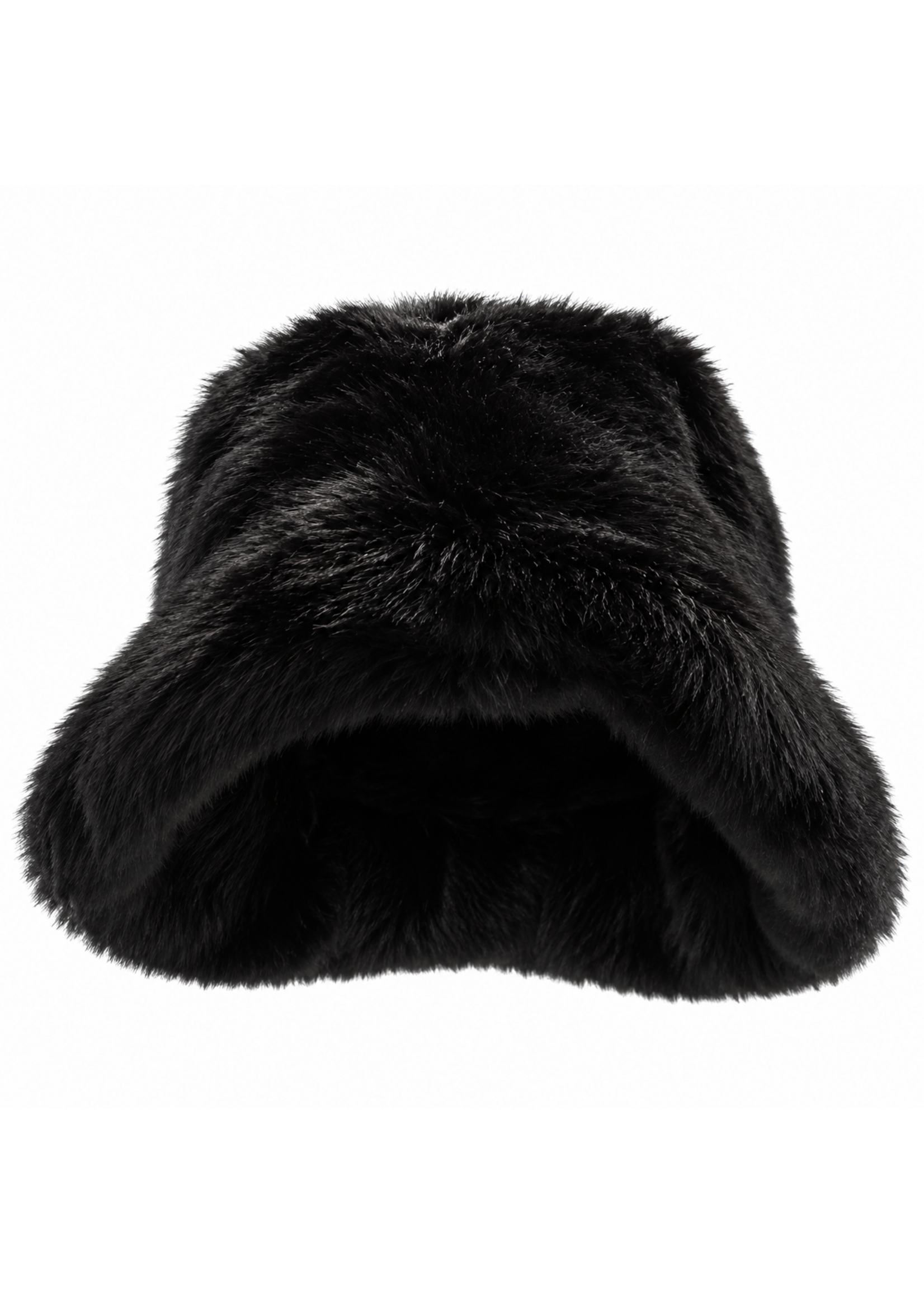 Tom & Eva Tom & Eva Faux Fur Bucket Hat Black