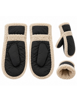 Tom & Eva Tom & Eva Trim Puffer Mittens