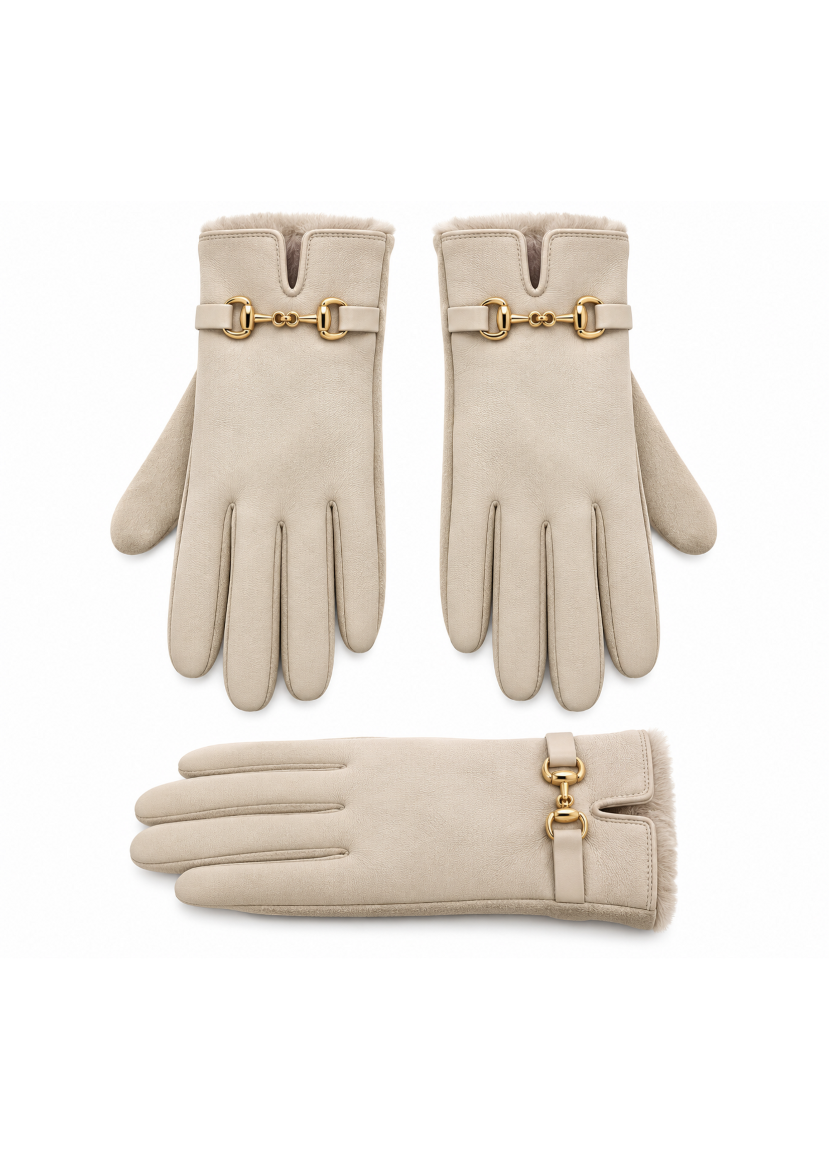 Tom & Eva Tom & Eva Faux Leather Gloves