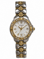 KDX Vintage Ladies Wittnauer 16 Diamond Bezel Two-Tone Stainless Steel Datejust Watch