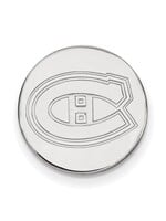 Quality Gold Sterling Silver Rhodium Plated Montreal Canadiens Lapel Pin