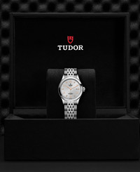 Tudor TUDOR 1926  28 mm steel case, Diamond-set dial