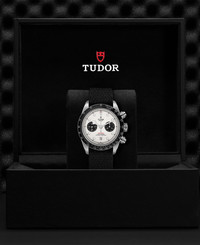 Tudor TUDOR Black Bay Chrono  41 mm steel case, Black fabric strap
