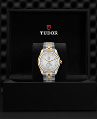 Tudor TUDOR Glamour Double Date  42 mm steel case, Diamond-set dial