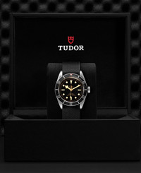 Tudor TUDOR Black Bay  41 mm steel case, Black fabric strap