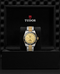 Tudor TUDOR Black Bay S&G  41 mm steel case, Steel and yellow gold bracelet