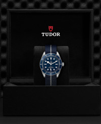 Tudor TUDOR Black Bay Fifty-Eight  39 mm steel case, Blue fabric strap