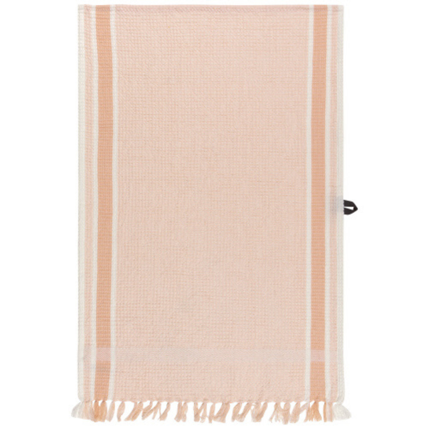 Danica Heirloom Textured Waffle Weave Hand Towel | Stone - 3100505