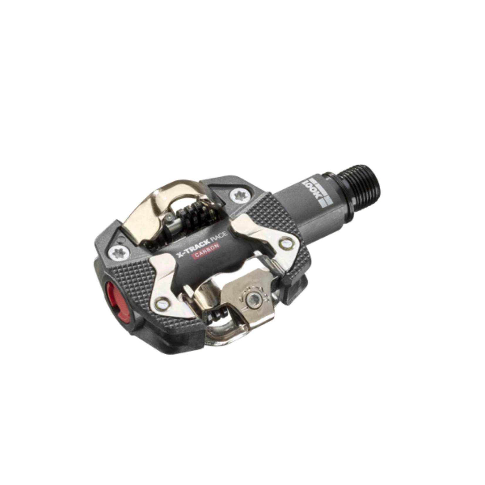 Look X-Track Race Carbon Pedals Dual Sided Clipless Chromoly Black