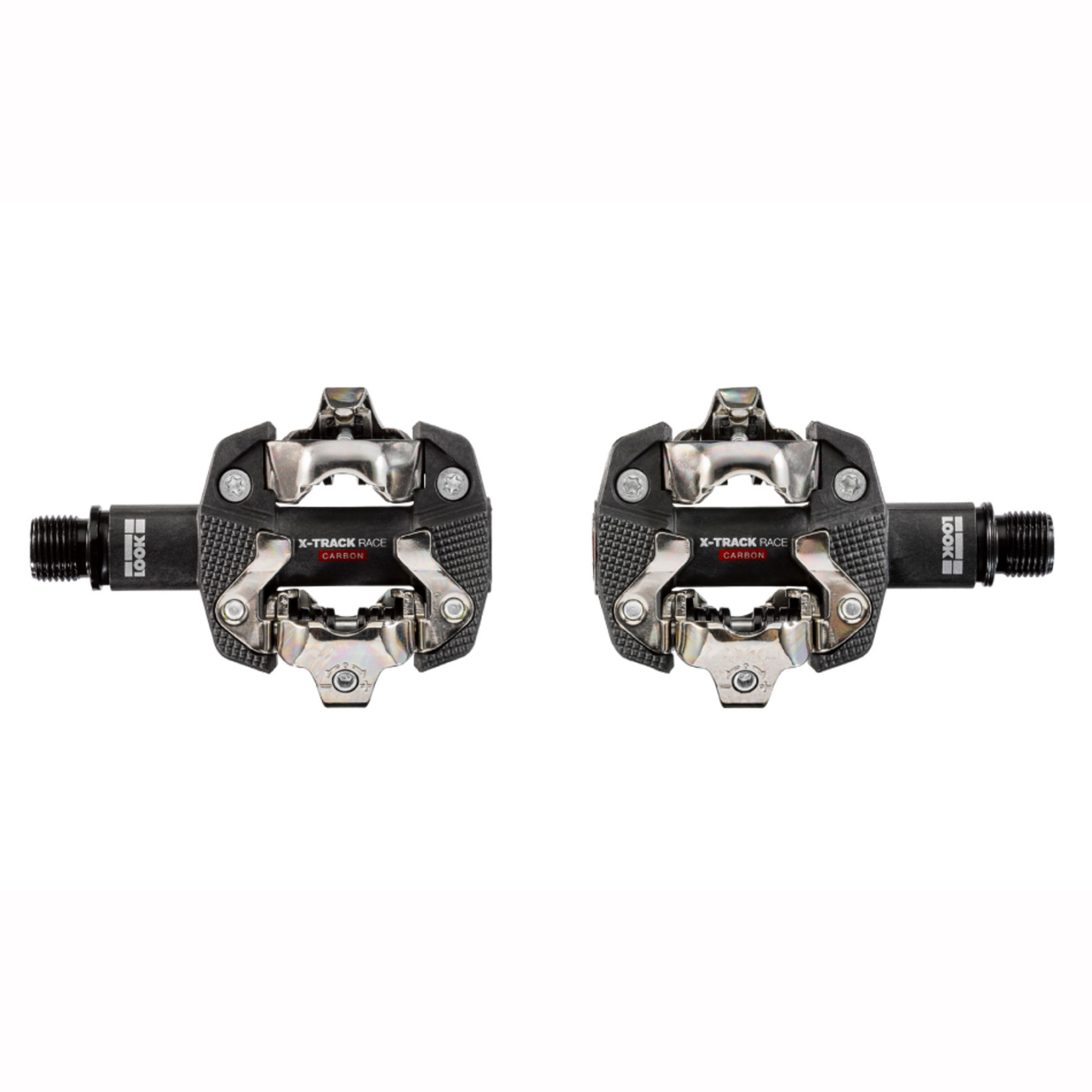 LOOK Look X-Track Race Carbon Pedals Dual Sided Clipless Chromoly Black