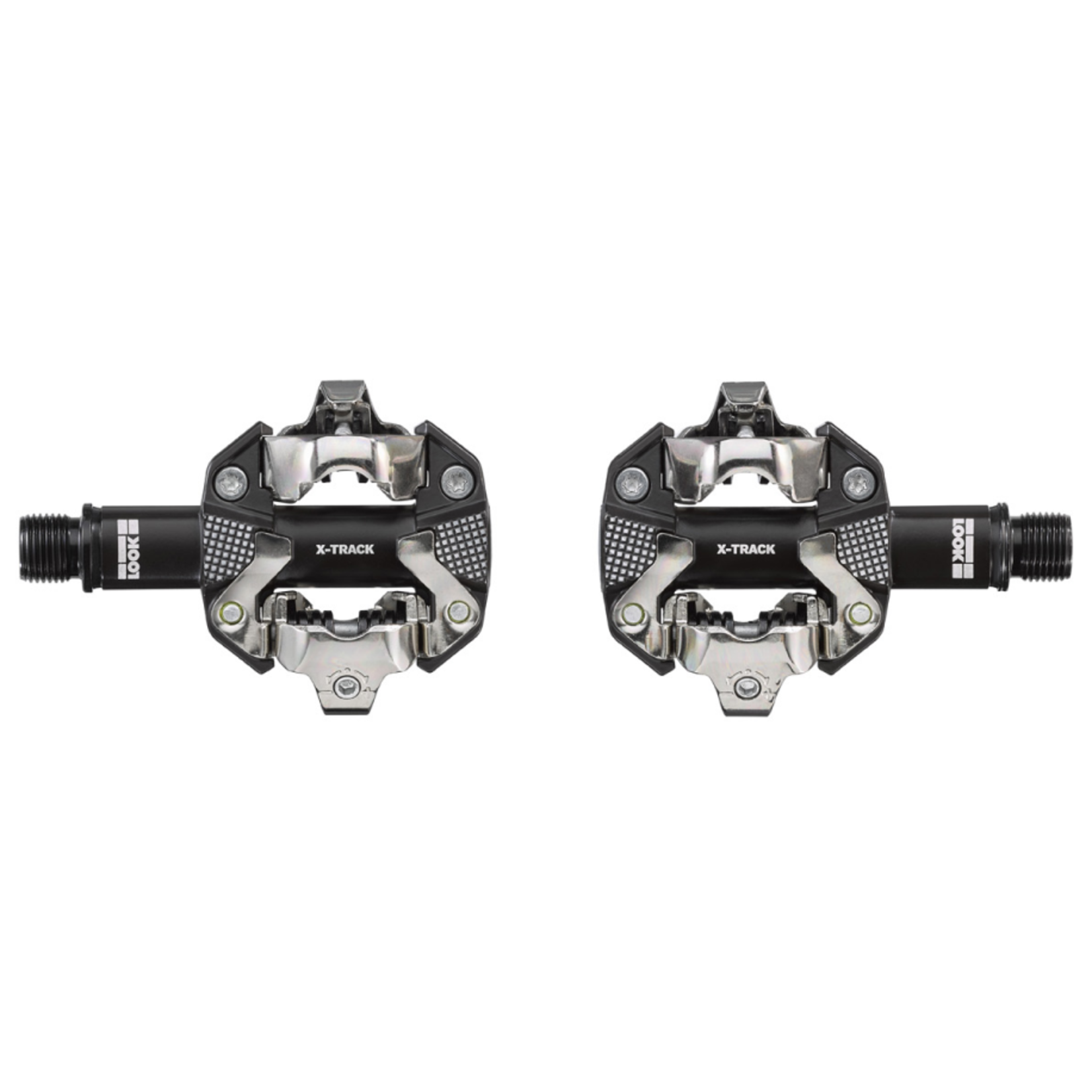 Look X-Track Pedals Dual Sided Clipless Chromoly Gray