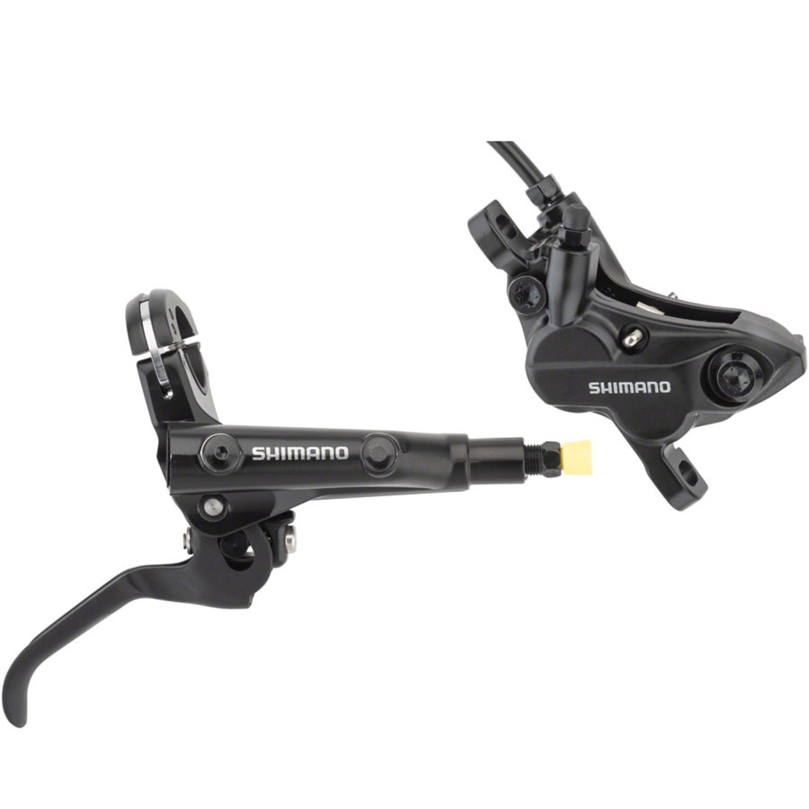 Shimano Shimano Deore BL-MT501/BR-MT520 Disc Brake and Lever - Rear Hydraulic Post Mount Black