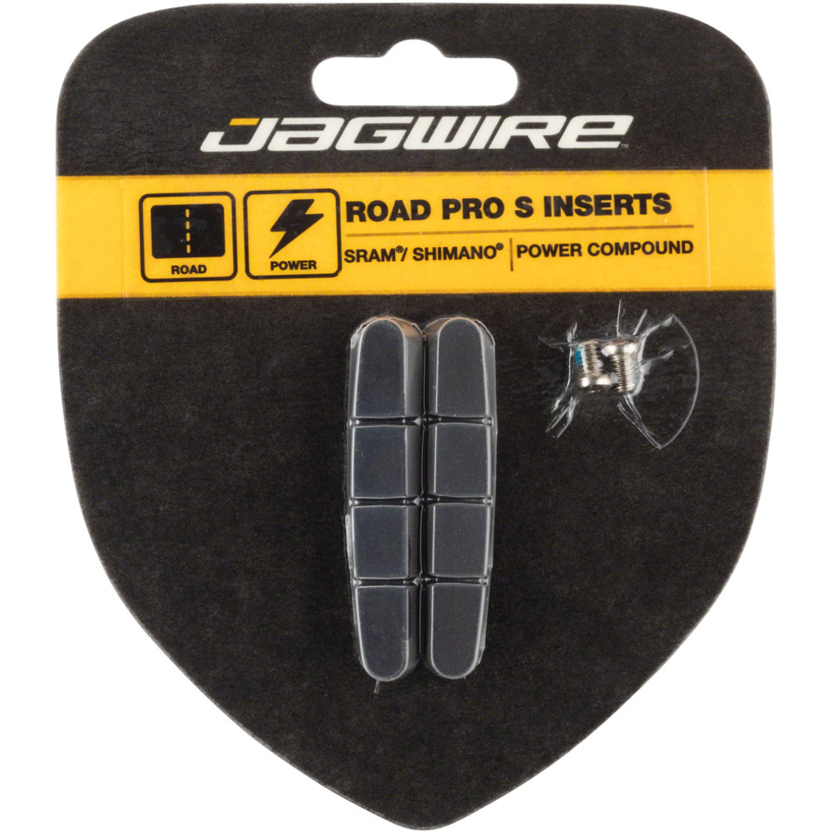 Jagwire Jagwire Road Pro S Brake Pad Inserts SRAM/Shimano Black