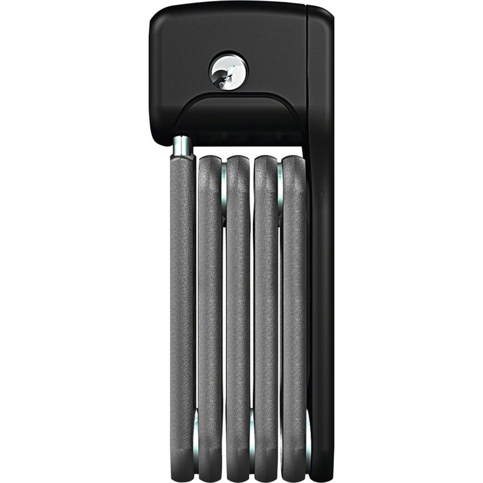 ABUS Bordo Lite Mini 6055K/60 Folding Lock Keyed 2' 5mm SH Bracket Black