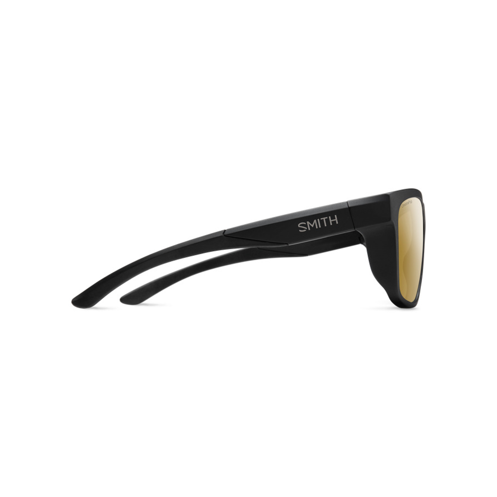 Smith Optics Smith Barra Sunglasses Matte Black + ChromaPop Polarized Bronze Mirror Lens