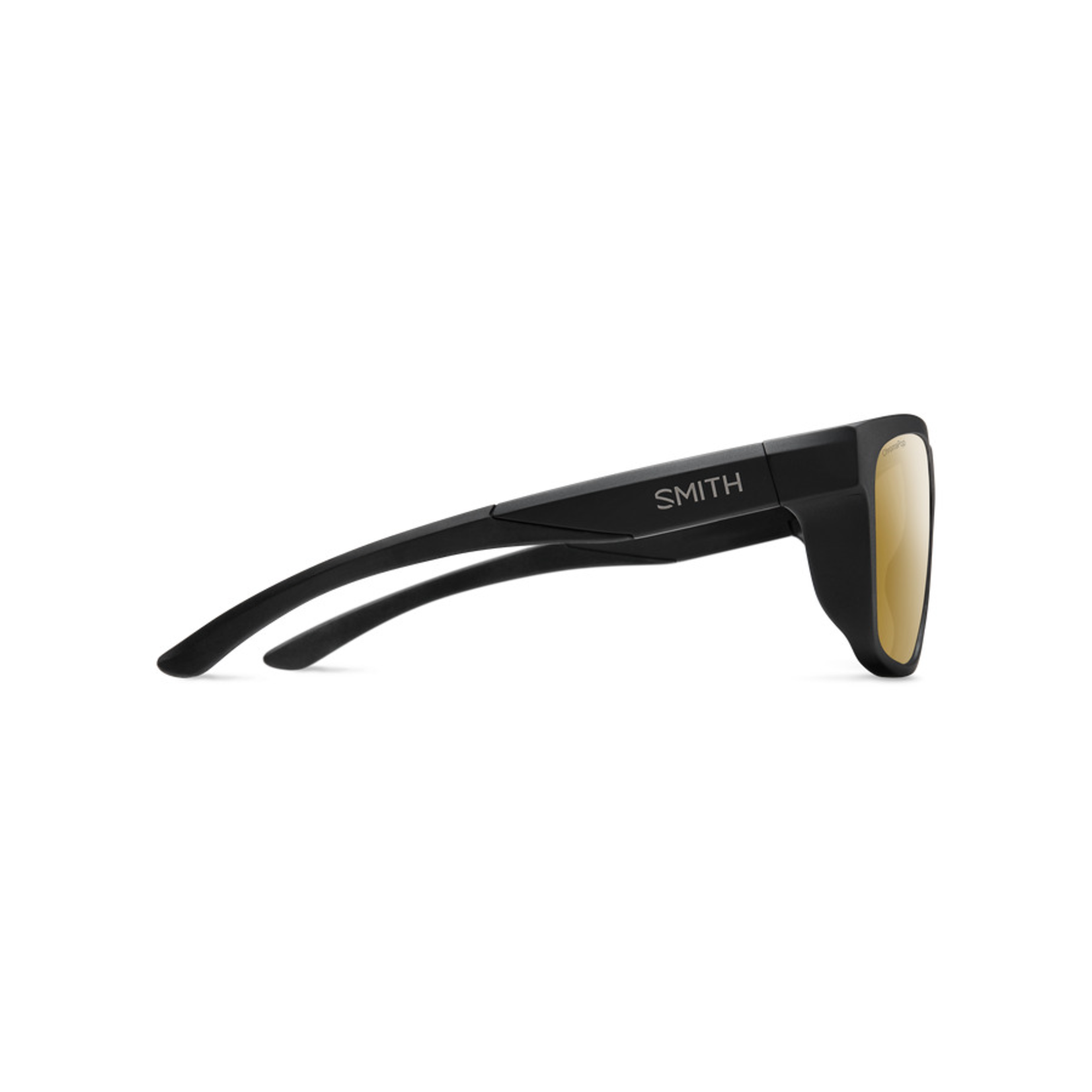 Smith Optics Smith Barra Sunglasses Matte Black + ChromaPop Polarized  Bronze Mirror Lens