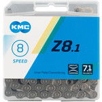 KMC Z8.1 Chain - 8-Speed 116 Links Silver/Gray