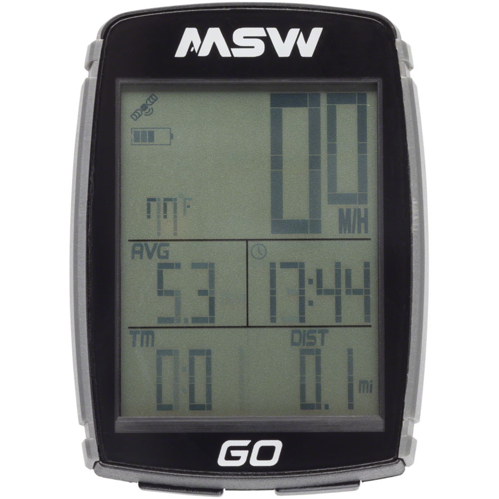 MSW Miniac GO GPS Bike Computer GPS Wireless