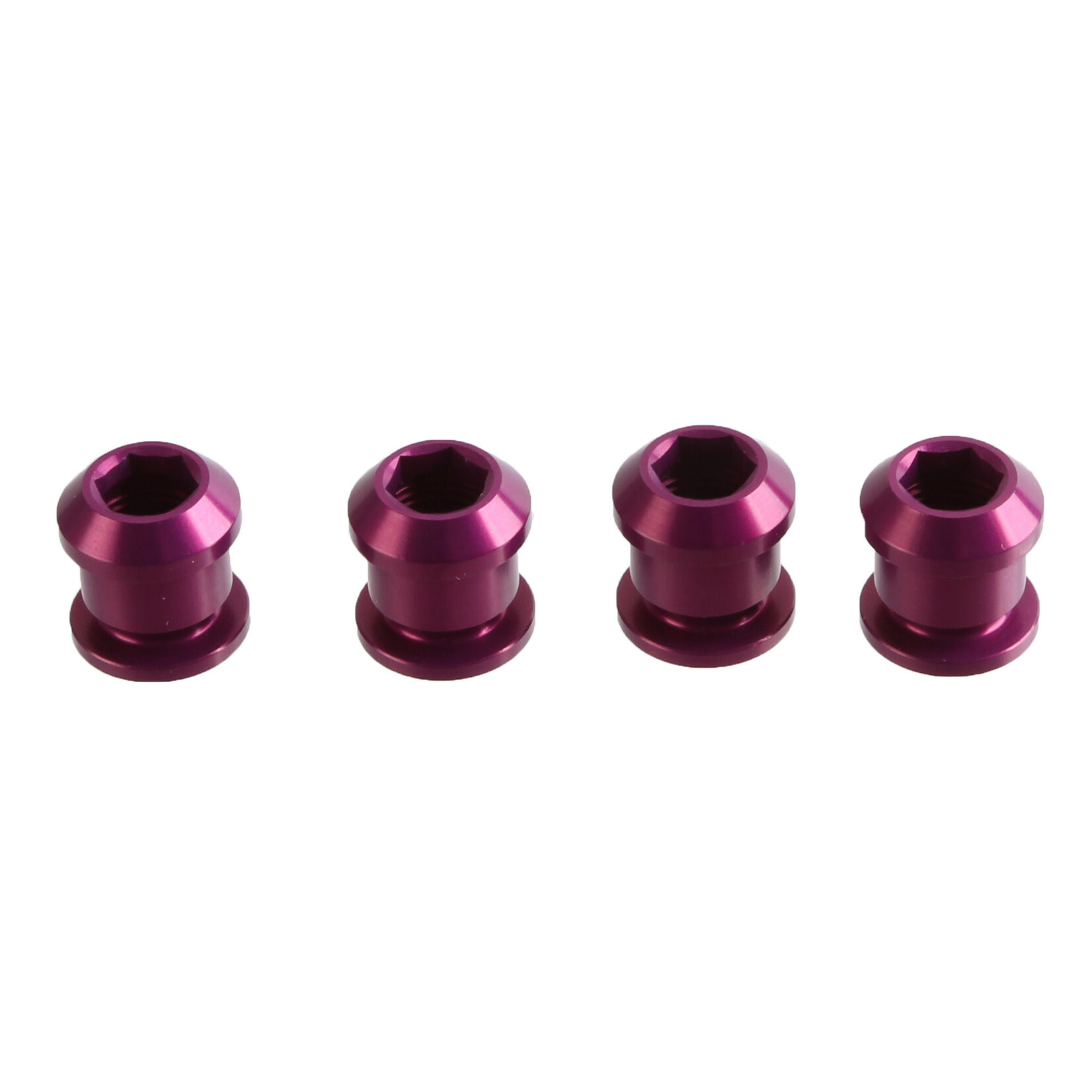 Wolf Tooth Components Wolf Tooth Single Chainring Bolt Set 4pc Purple
