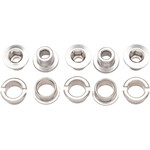 Problem Solvers Single Chainring Bolts Silver Stainless
