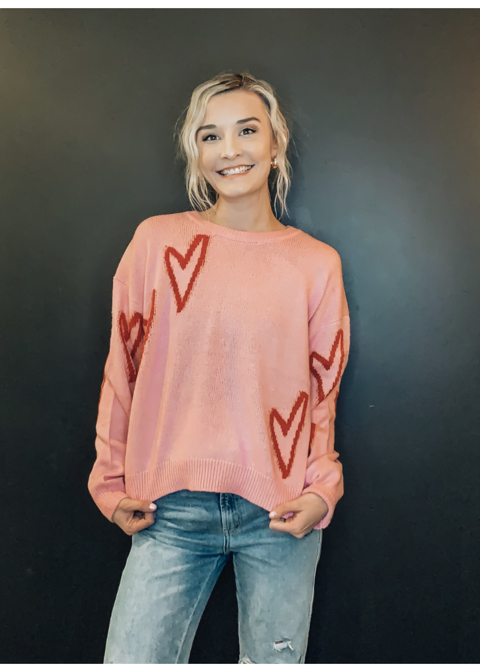 Scarlett Heart Sweater