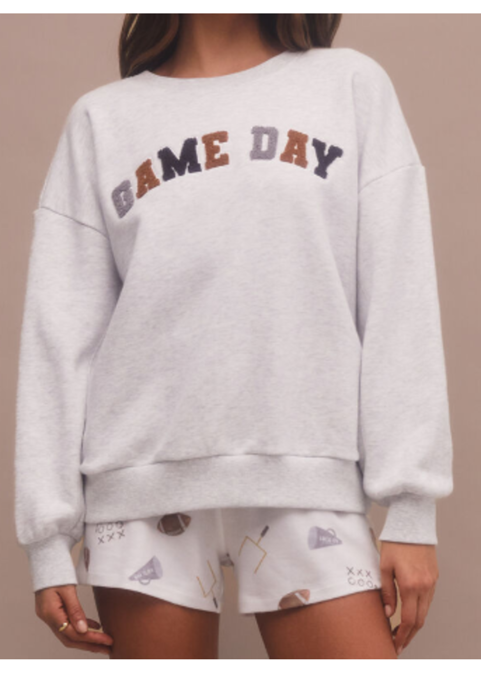 Oversized Game Day Sweatshirt
