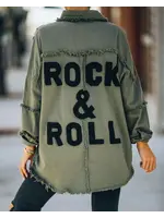 Rock N Roll Olive Jacket