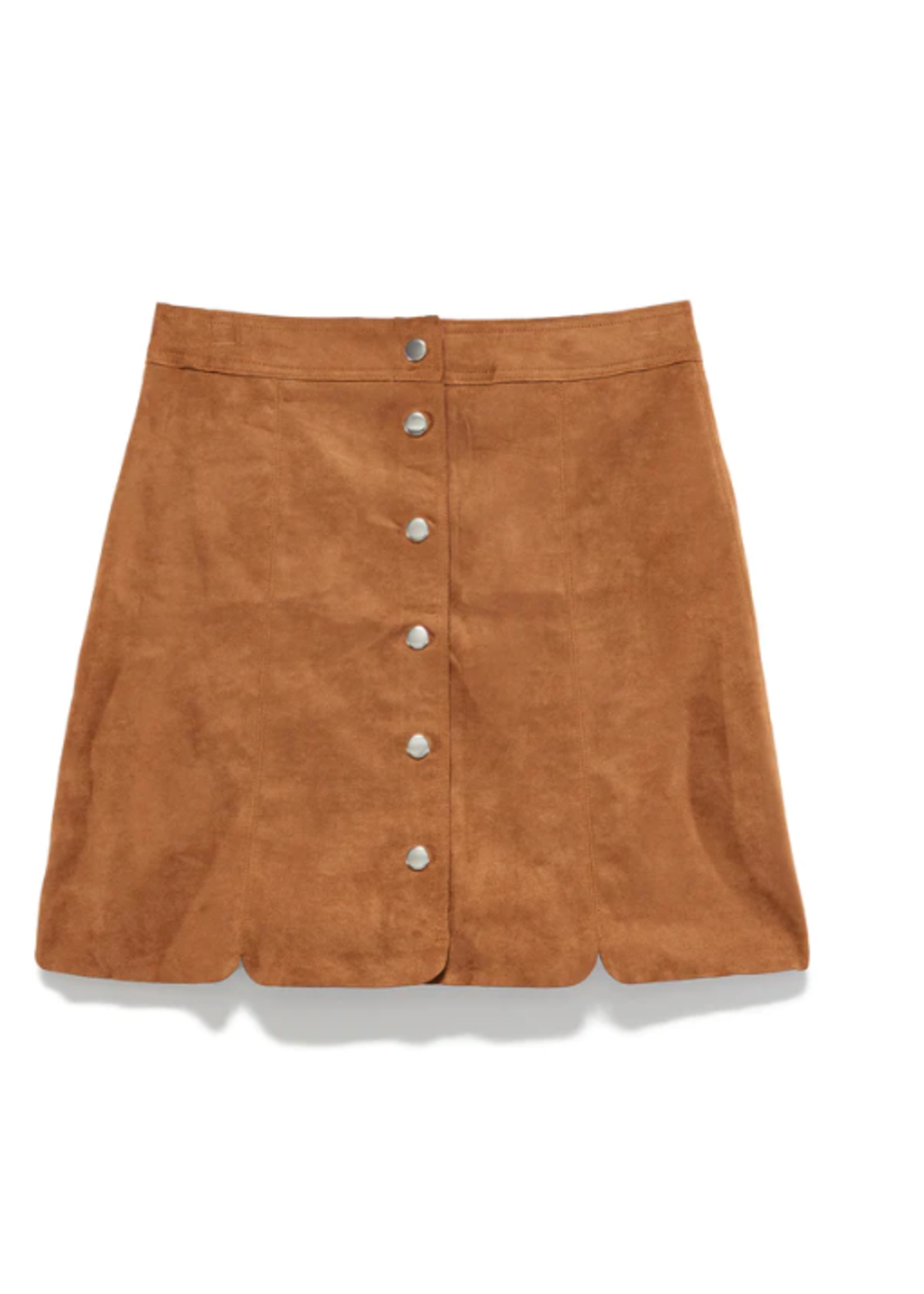 Lucie Faux Suede Skirt